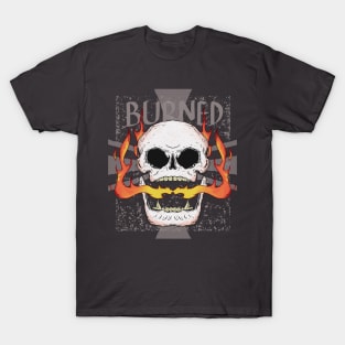 Burned Skull T-Shirt